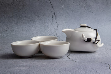 Still life image of Chinese Traditional culture of Traditional Tea Ceremony Utensils, Chinese Teacup