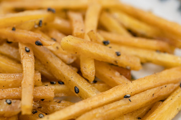 写真素材: 芋けんぴ。高知県の名物として知られるお菓子。