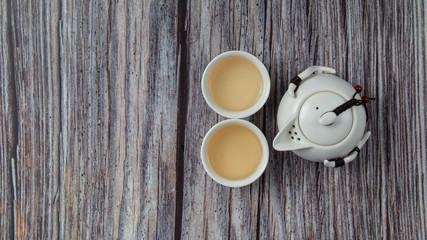 Still life image of Chinese Traditional culture of Traditional Tea Ceremony Utensils, Chinese Teacup