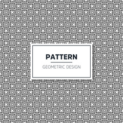 Seamless geometric pattern in op art design