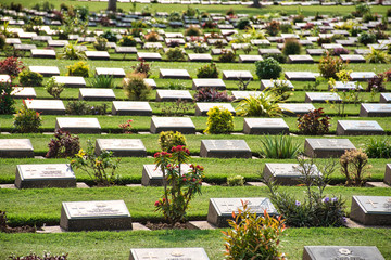 Kanchanaburi War Cemetery or Don-Rak War Cemetery