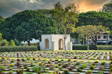 Kanchanaburi War Cemetery or Don-Rak War Cemetery