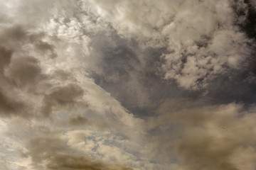 Beautiful grey sky with clouds. Highest resulotion.