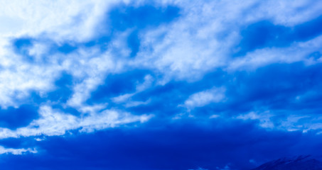sky and clouds, blue sky with clouds