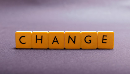 Change word written in plastic cube