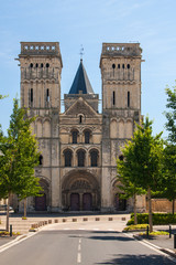 Fototapeta na wymiar Abbaye aux Dames in Caen in der Normandie in Frankreich