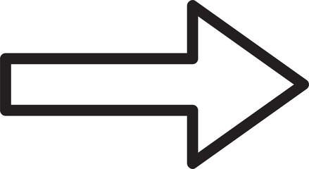 Right arrow black icon right arrow Flat icon right arrow Application