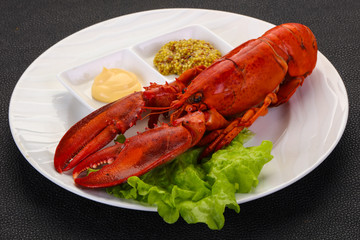 Luxury Lobster with sauce