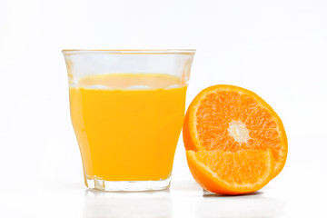 a Glass of Orange juice