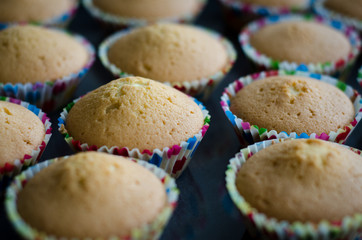 colorful macaroons on a plate