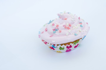 cupcake with icing