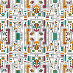 Beautiful abstract seamless pattern to decor your home