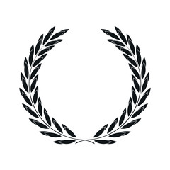 Fototapeta na wymiar icon laurel wreath, spotrs design - original illustration