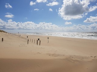 Leerer Strand auf Sylt
