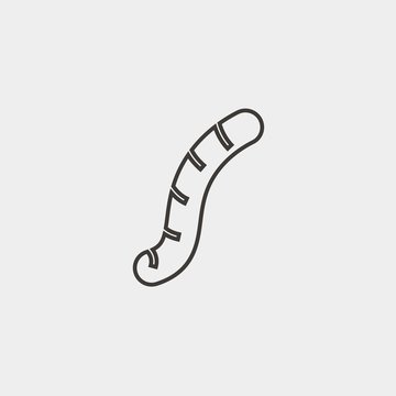 caterpillar icon vector illustration and symbol for website and graphic design