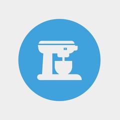 kitchen mixer icon vector illustration and symbol for website and graphic design