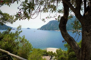 lake in the mountains