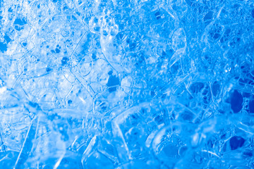 Abstract background from soap bubbles. Concept for creativity and design.