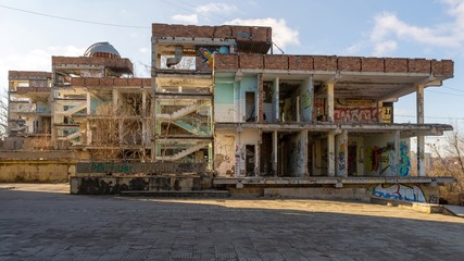 old abandoned factory