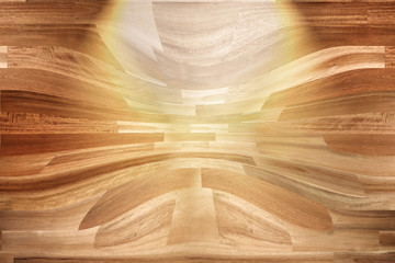 アカシヤの木のジオメトリーの背景