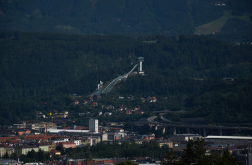 Foggy Mountains in Austria 