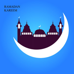 vector illustration of mosque