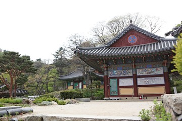 한국 인천시 강화군 전등사 사찰입니다