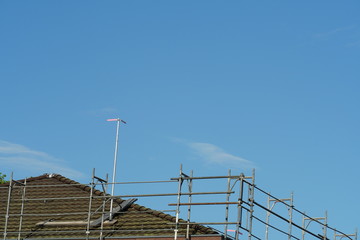 roof with marking for reconstruction in Switzerland in administrative procedure concerning...