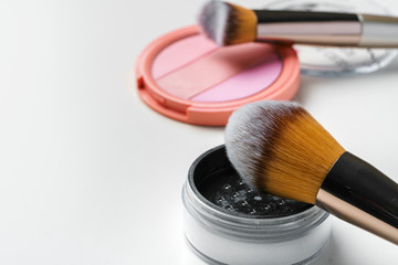 Cosmetic isolated on a white background.