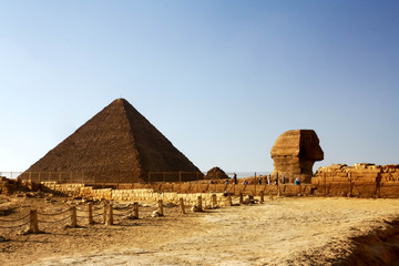 The great pyramids of giza - Egypt