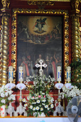 
Wooden Orthodox church in Beresta