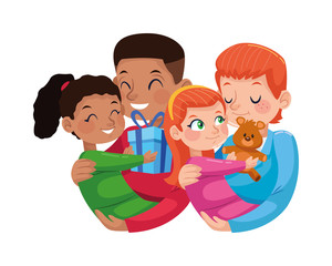 interracial fathers with little daughters characters