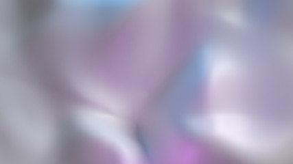 3d smooth elegant render of wavy fliud surface. Bright light. Blue and purple colors.