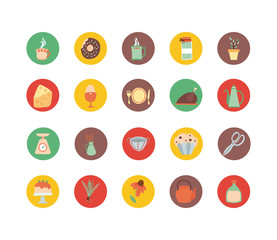 bundle of kitchen and cook icons