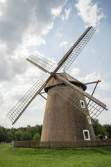 Fototapeta na wymiar Hungarian windmill