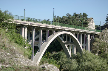 Fototapeta na wymiar Veszprém viaduct
