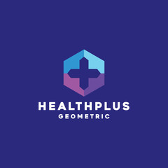 Health Care Clinic Logo Design Vector. medical Symbol and hospital emblem icon for company.