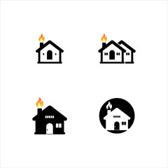 Home Vector icon illustration design template