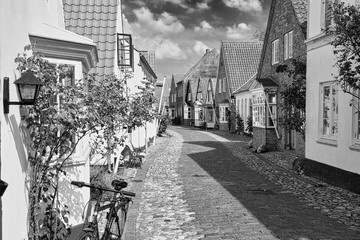 old street in denmark