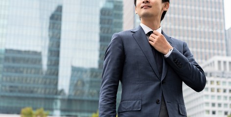 ビジネスマン　ポートレート