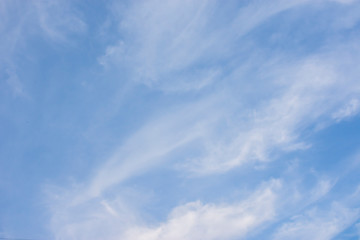 Sky blue background. Natural background. Morning sky 