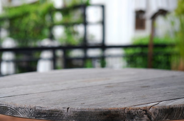 old wooden texture background and copy space