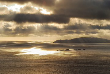Fototapeta premium FInisterre sunset