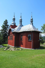 
Wooden Orthodox church in Czyrna