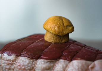 Rôti de bœuf et cèpe 