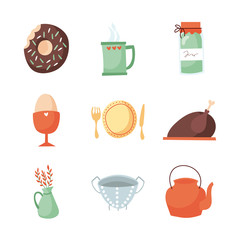 bundle of kitchen and cook icons