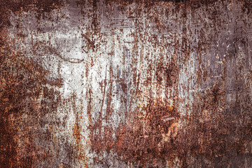 background rust metal. texture of the metal sheet