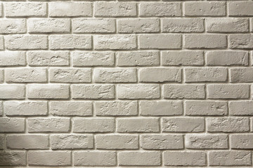 white brick wall, texture background for layouts.