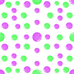 seamless pattern birthday bright colorful circles, print, Wallpaper, pattern for fabric, paper for gift
