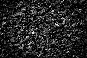 Abstract, natural black coal. background Coal for industry Volcanic Energy on Earth.